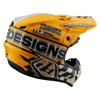 Troy Lee Designs Troy Lee Designs Go Pro Fifty-50 Youth Helmet White Gold - Thumbnail 5