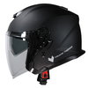 Frank Thomas Frank Thomas FT53 Open Face Helmet Matt Black - Thumbnail 4