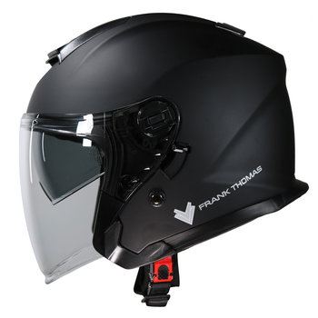 Frank Thomas Frank Thomas FT53 Open Face Helmet Matt Black