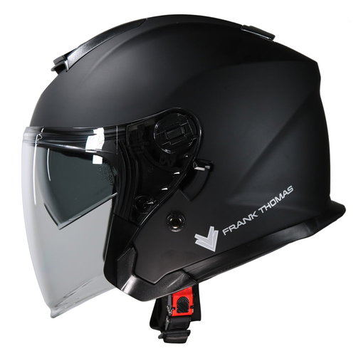 Frank Thomas Frank Thomas FT53 Open Face Helmet Matt Black