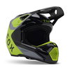 Fox Fox Youth V1 Lean Helmet Grey Yellow - Thumbnail 1