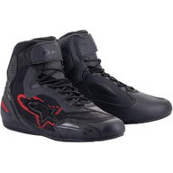 Faster-3 Rideknit Shoes Black Dark Grey Bright Red