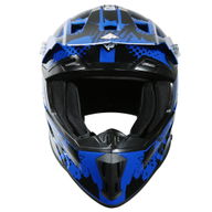 SC18Y Kids MX Helmet Blue