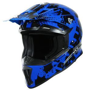 Project MX SC18Y Kids MX Helmet Blue