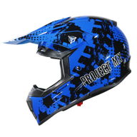 SC18Y Kids MX Helmet Blue
