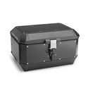 Trekker Alaska 56 Ltr Top Box Black