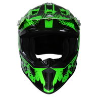 SC18Y Kids MX Helmet Green