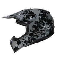 SC18Y Kids MX Helmet Grey