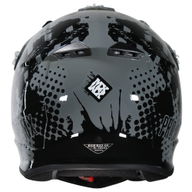 SC18Y Kids MX Helmet Grey