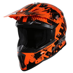 Project MX SC18Y Kids MX Helmet Orange