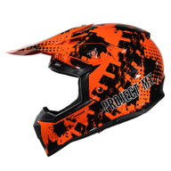 SC18Y Kids MX Helmet Orange