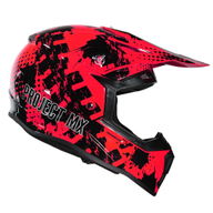 SC18Y Kids MX Helmet Red
