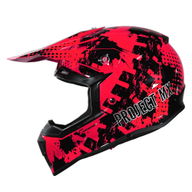 SC18Y Kids MX Helmet Red