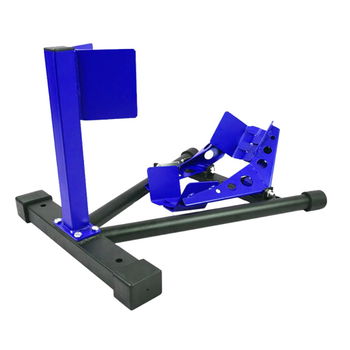 Biketek Wheel Chock Black Blue
