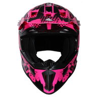 SC18Y Kids MX Helmet Pink