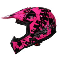 SC18Y Kids MX Helmet Pink
