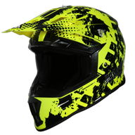 SC18Y Kids MX Helmet Yellow