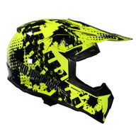SC18Y Kids MX Helmet Yellow