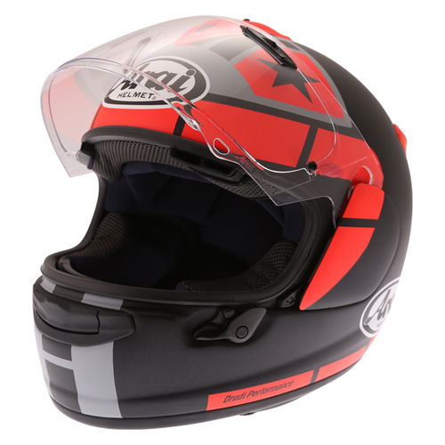 Arai Chaser-X Maverick GP Full Face Motorcycle Helmet Open Visor                                                                                                                                                                                               