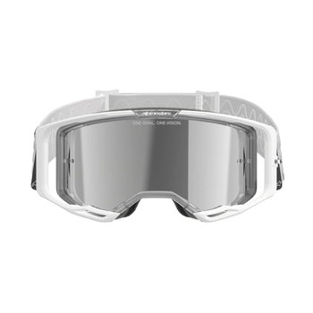 Alpinestars Alpinestars Vision 8 Corp Goggles - White Mirror Silver