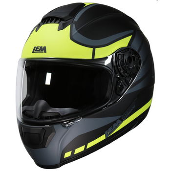 Lem Optix Helmet Matt Black Yellow