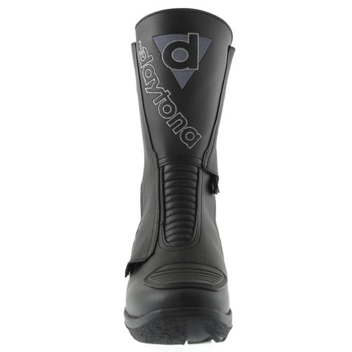 Daytona Lady Star Goretex Ladies Black Waterproof Motorcycle Boots Front                                                                                                                                                                                       