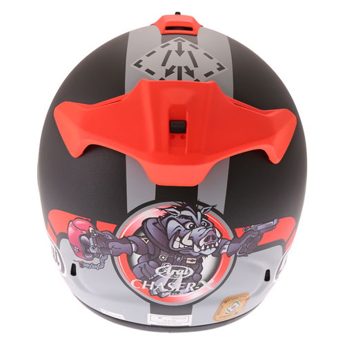 Arai Chaser-X Maverick GP Full Face Motorcycle Helmet Back                                                                                                                                                                                                     