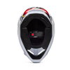Fox Fox V1 Kairos Helmet White Flo Red - Thumbnail 4