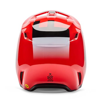 Fox Fox V1 Shield Helmet Flo Red