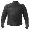 Frank Thomas FTL400 Ladies Black Leather Motorcycle Jacket Back                                                                                                                                                                                                
