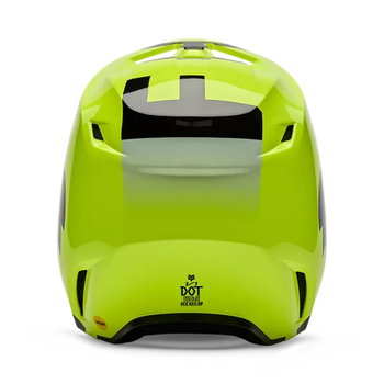 Fox Fox V1 Shield Helmet Flo Yellow