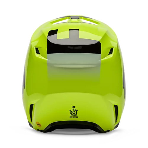 Fox Fox V1 Shield Helmet Flo Yellow