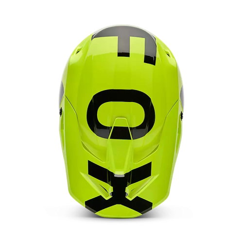 Fox Fox V1 Shield Helmet Flo Yellow