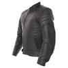 Frank Thomas FTL400 Black Leather Motorcycle Jacket Side                                                                                                                                                                                                       