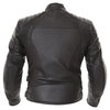 Frank Thomas FTL400 Black Leather Motorcycle Jacket Back                                                                                                                                                                                                       