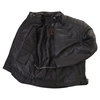 Frank Thomas FTL400 Black Leather Motorcycle Jacket Inside                                                                                                                                                                                                     