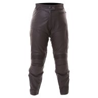 FTL401 Leather Jeans Black