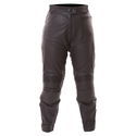 FTL401 Leather Jeans Black