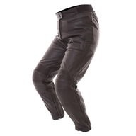 FTL401 Leather Jeans Black