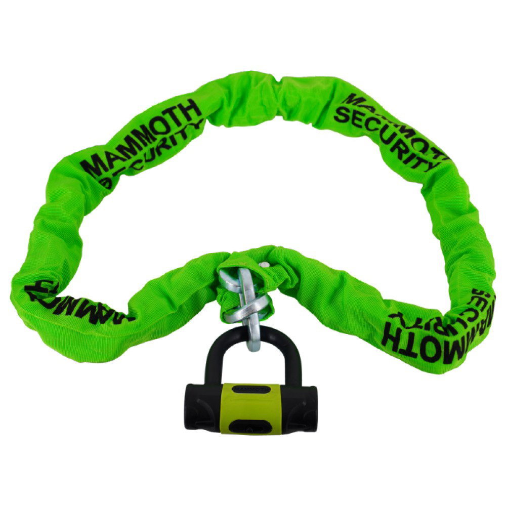 10mm x 1.5m Square Chain D-Lock