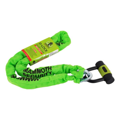 Mammoth Mammoth 10mm x 1.5m Square Chain D-Lock