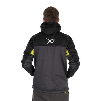 Fox Fox Matrix Wind Blocker Fleece Black Grey Yellow
