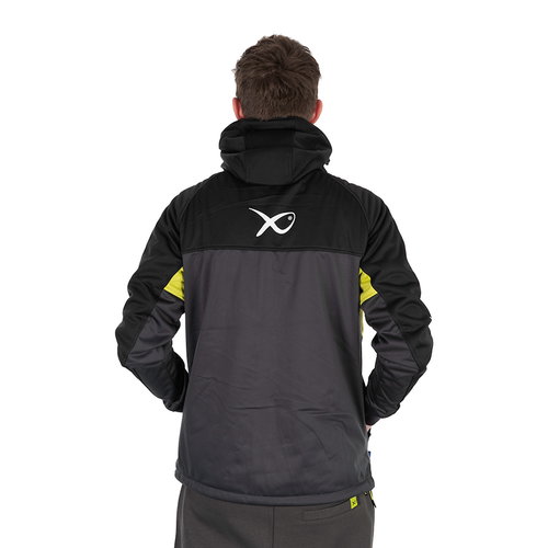 Fox Fox Matrix Wind Blocker Fleece Black Grey Yellow