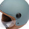 Tucano Urbano Tucano Urbano EL Jettin 6 Helmet Matt Petrol Blue - Thumbnail 4