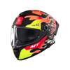 MT MT Thunder 4 Yamanaka Helmet B3 Matt Fluo Red - Thumbnail 1