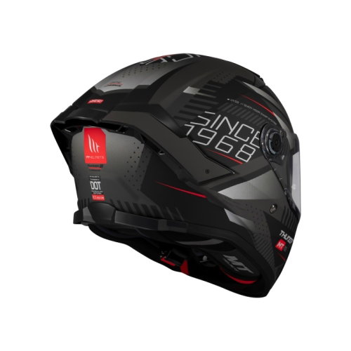 MT MT Thunder 4 Lumin Helmet D1 Matt Black