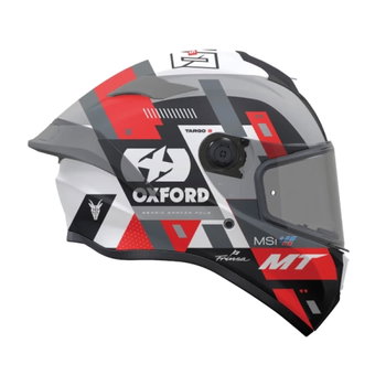 MT MT Targo S Sergio Garcia Helmet B5 Gloss Red White
