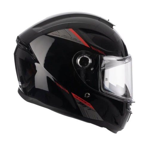 MT MT Hummer S Solid Helmet A1 Gloss Black