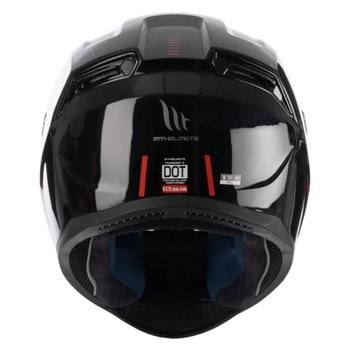 MT MT Hummer S Solid Helmet A1 Gloss Black