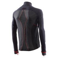 Windproof Second Layer Jacket Black Red